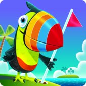 Golf Island v1.2 (MOD, много камней)