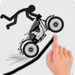 Stickman Racer Road Draw v1.04 (MOD, много денег)