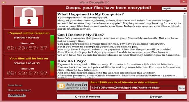 Вирус вымогатель WannaCry был создан в Китае