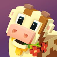 Blocky Farm v1.2.97 (MOD, Неограниченно камней)