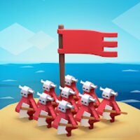 Island War v3.4.4 (MOD, легкая победа)