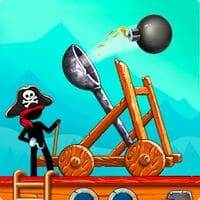 Катапульта: Стикмены Пираты v1.9.0 (MOD, Бесплатные покупки)