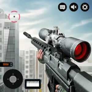 Sniper 3D: снайпер 3д стрелялки v6.43.0 (MOD, много денег)